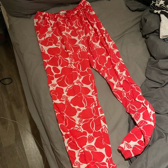 pyjama pants but could be worn as fun summer pants - Picture 2 of 3